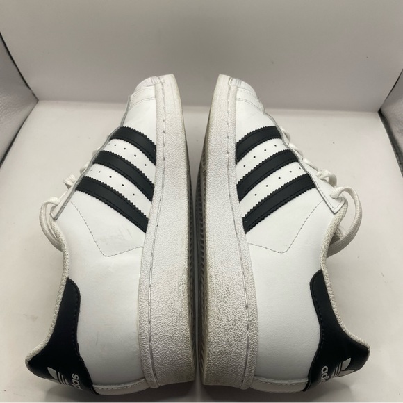 ADIDAS SUPERSTAR MENS SIZE 6 CLOUD WHITE/ CORE BLACK / CLOUD WHITE - Picture 9 of 10